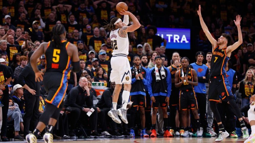 ¡Jokic Gigante y Gordon Heroico! Nuggets Roban el Juego 1 en OKC con Triple Ganador en el Último Segundo