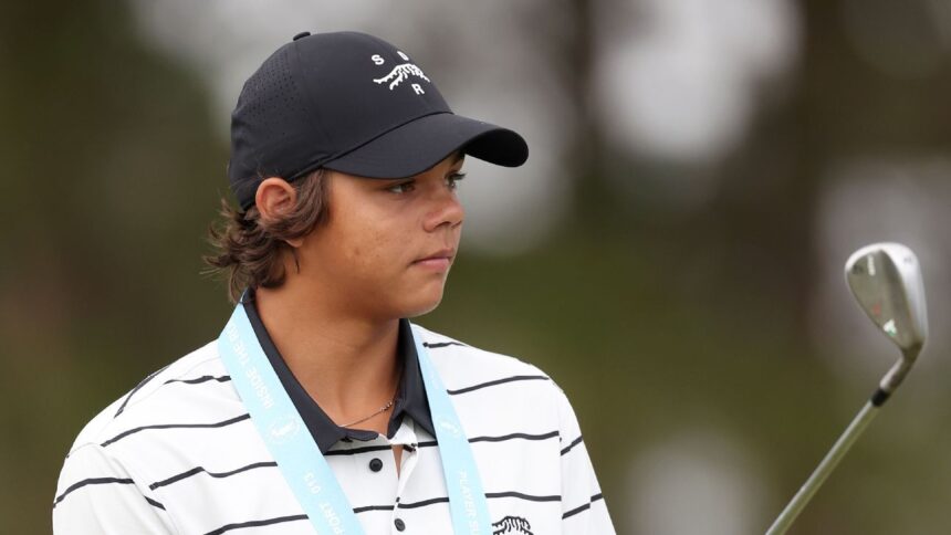 Charlie Woods, el hijo de Tiger, se queda corto en su intento por el US Open: ¿Qué le depara el futuro?