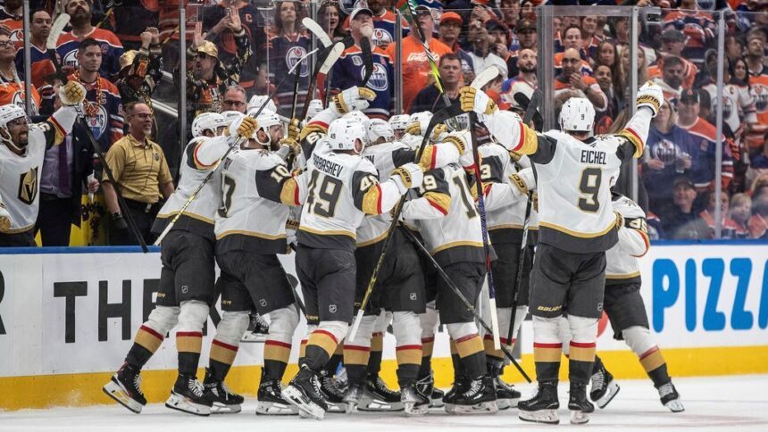 ¡MILAGRO EN EDMONTON! Golden Knights Roban la Victoria a los Oilers con un Gol Agónico