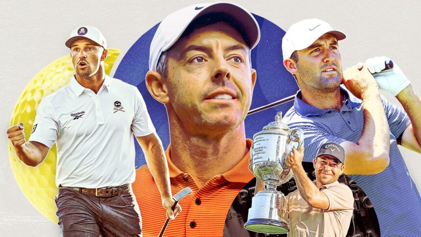¡McIlroy vs. Scheffler en Quail Hollow! ¿Quién dominará el PGA Championship?