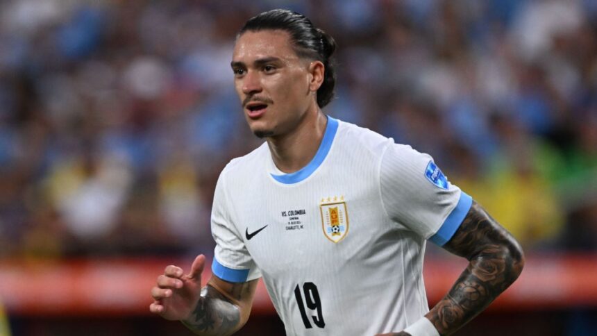 Uruguay: Darwin Núñez y otros sancionados tras pelea en Copa América
