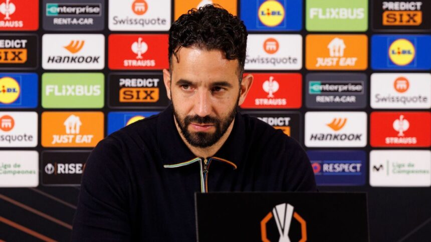 Amorim Cubre Gastos de Staff del Manchester United para Final de Europa League
