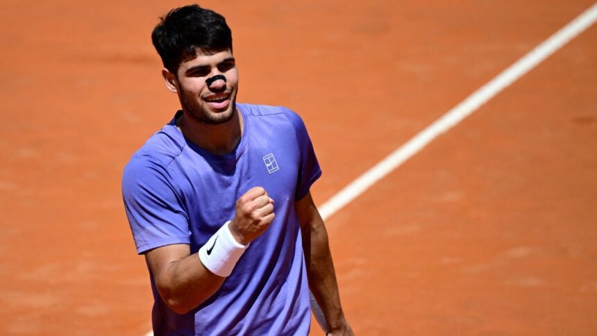 Alcaraz Vence a Draper en Roma: Revancha Tras Indian Wells y Rumbo a Semifinales