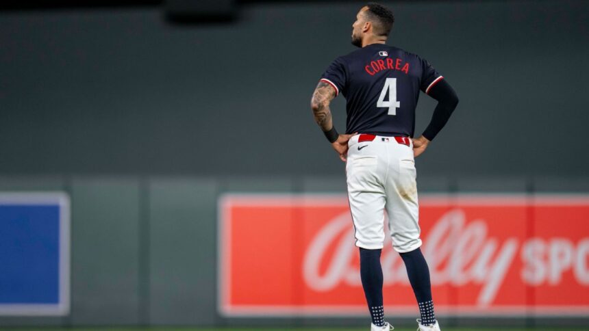Correa y Buxton: Twins sufren choque y abandonan juego vs. Baltimore