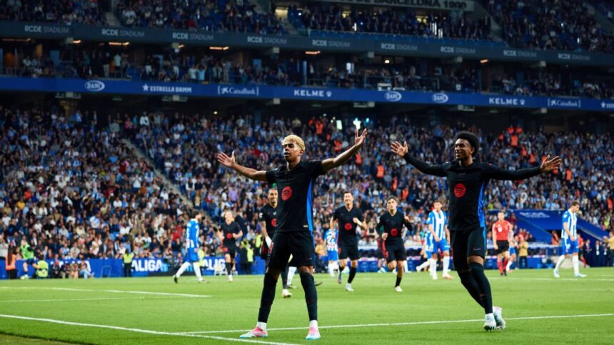 Yamal: "LaLiga es el inicio". Barça celebra y Flick renueva.
