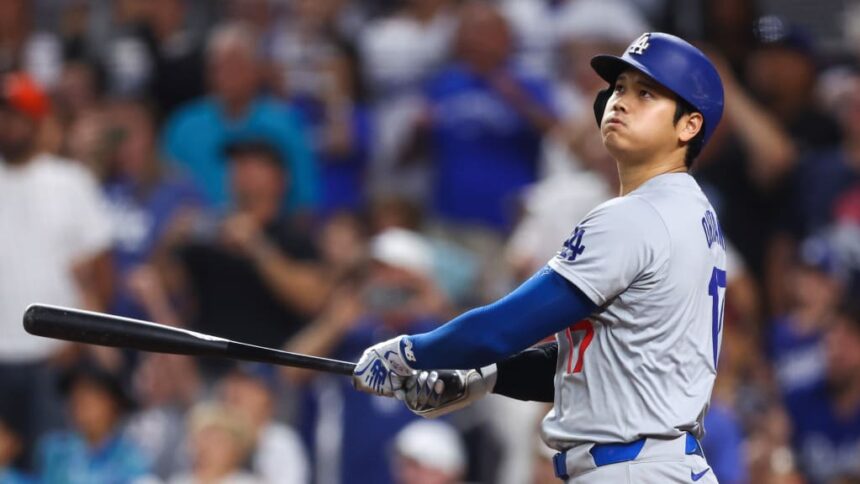 Ohtani se luce: 2 HR y 6 impulsadas en paliza de Dodgers a Atléticos.