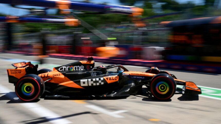 Piastri y Norris Dominan Prácticas en Imola: McLaren al Frente del GP