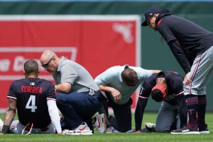 Twins: Buxton y Correa, fuera tras choque; protocolo conmoción MLB