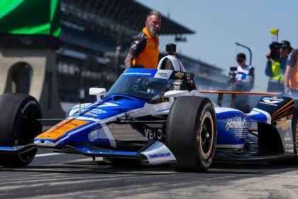 Larson Sufre Daños Leves en Accidente Durante Práctica de Indy 500