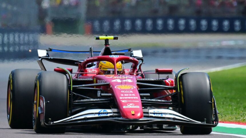 Hamilton, devastado: Ferrari sufre en clasificación del GP Emilia-Romagna