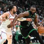 Jaylen Brown de Celtics Juega con Desgarro Meniscal: ¿Cirugía en el Horizonte?