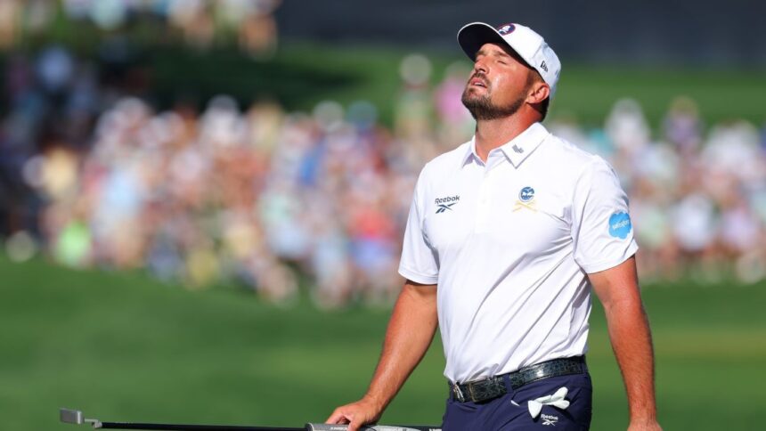 DeChambeau se desploma: Liderato perdido en el PGA Championship