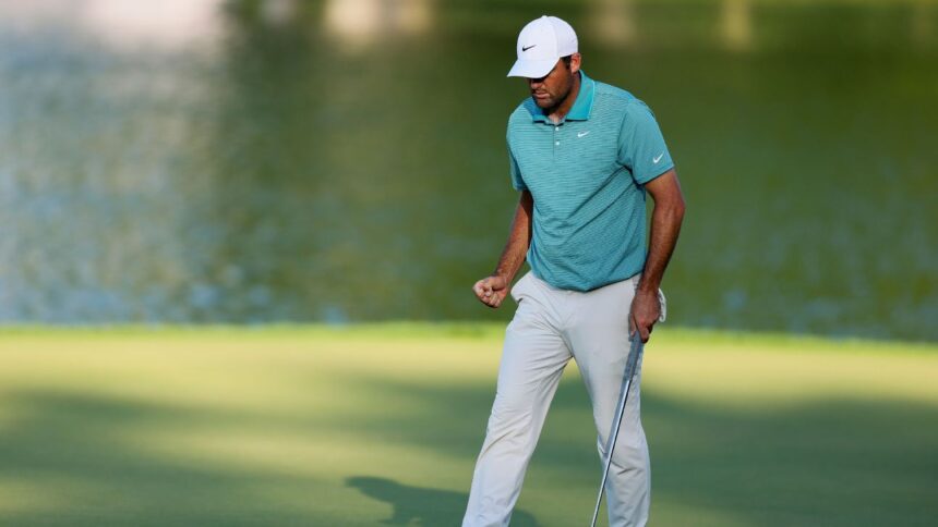 Scheffler enciende el PGA Championship: Lidera por 3 golpes tras brillante ronda.