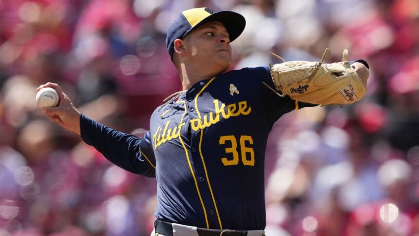 Myers a Triple-A: Lanzador de los Brewers busca recuperar forma tras mal inicio