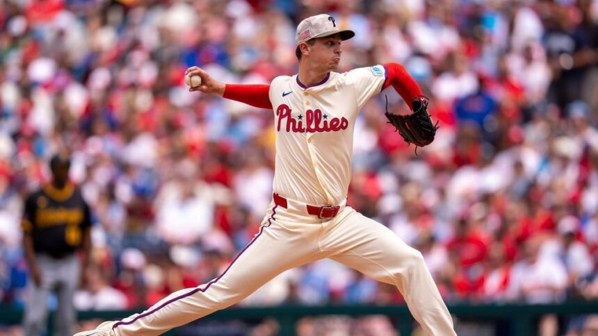 Abel Impone en Debut: 9 KOs vs Skenes, Phillies Barrer a Piratas