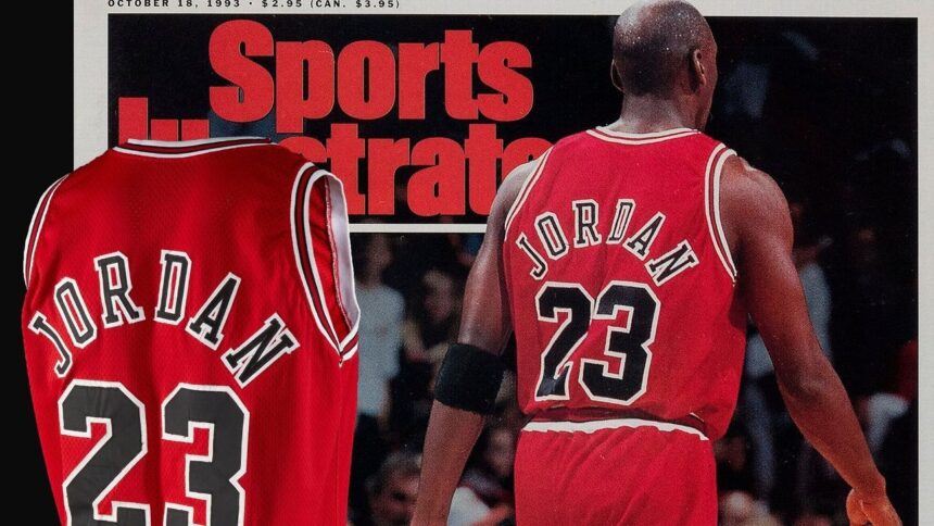 Camiseta de Michael Jordan de 1992-93 se vende por $2.6M: ¡Un tesoro!