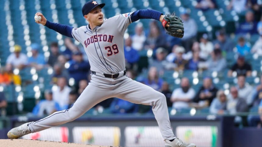 Astros Pierden a Wesneski por Tommy John: Baja Hasta 2026