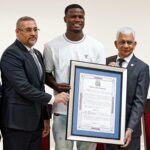 Senado RD honra a Cristian Pinales por bronce olímpico en París 2024
