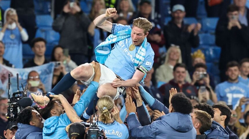 De Bruyne se despide del City: Emotiva despedida en el Etihad