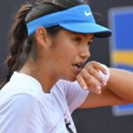 Raducanu, con problemas físicos, cae en Estrasburgo previo al Roland Garros