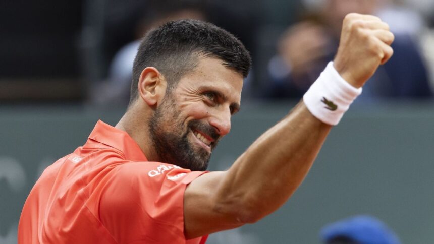 Djokovic consigue su 1ra victoria en arcilla; Fritz y más avanzan en Ginebra