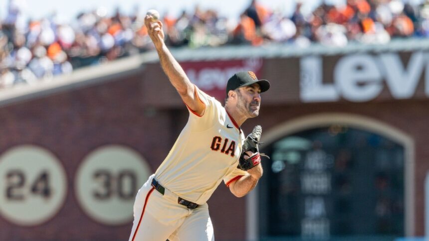 Giants: Justin Verlander a la lista de lesionados por problema pectoral