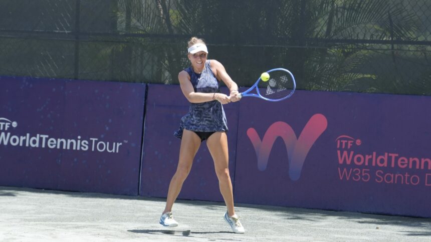Fedotova y Zamburek buscan semifinales en W35 Santo Domingo