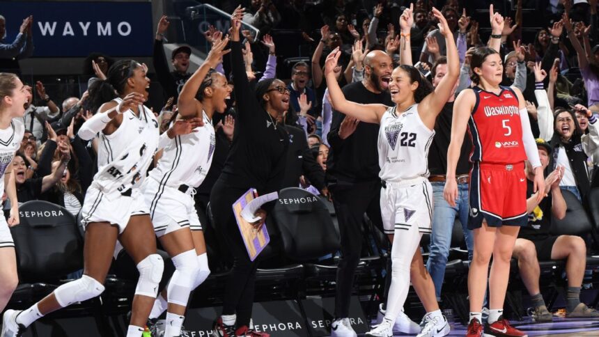 Valkyries logran su primera victoria con Burton estelar ante Mystics