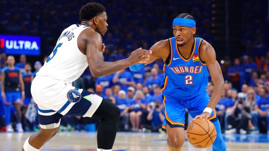 Thunder arrasa a Timberwolves: SGA MVP anota 38 y OKC lidera 2-0