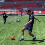 Desafío Ciego: Futbolistas del Terrassa FC se ponen a prueba sin visión
