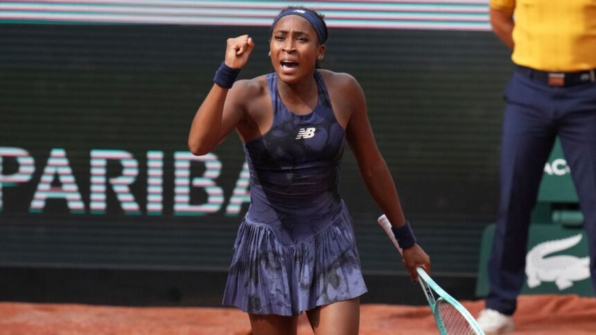 Gauff avanza en Roland Garros con altibajos: Supera a Valentova