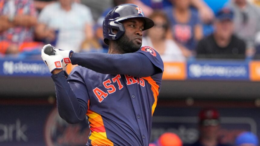 Yordan Álvarez cerca del regreso: Astros esperan a su slugger estrella