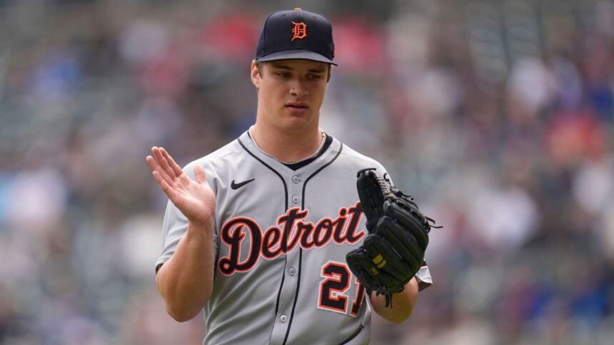 Tigers: Jackson Jobe a la IL por lesión en el codo, Smith debuta
