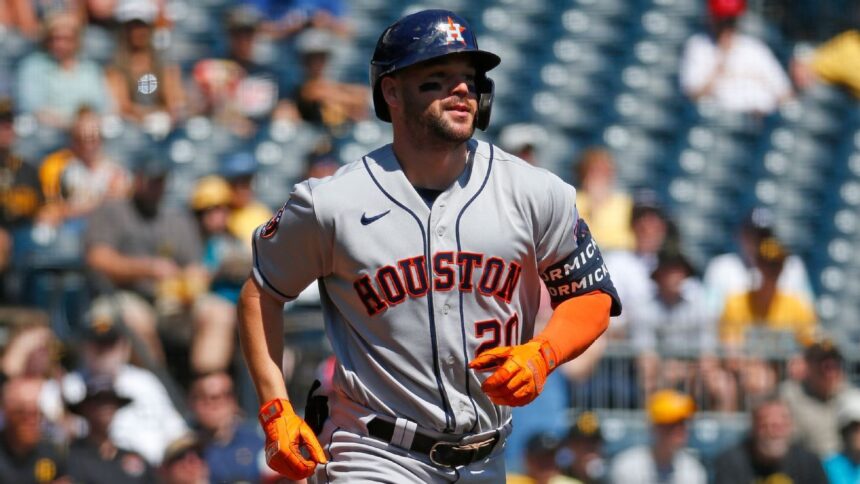 Astros: Chas McCormick a la lista de lesionados por lesión en el oblicuo