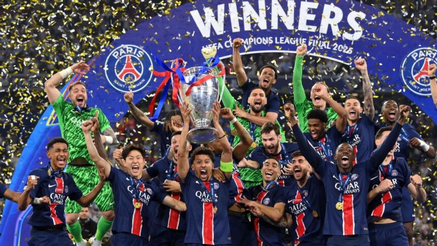 PSG humilla al Inter: Doué lidera la histórica goleada en la Champions