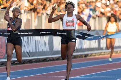 Paulino Domina: Gana 400m en Grand Slam Track con 49.12 Segundos