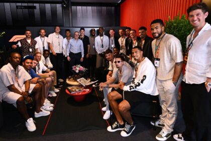 Selección Inglesa de Fútbol en la F1: Kane y Tuchel en el Gran Premio de España