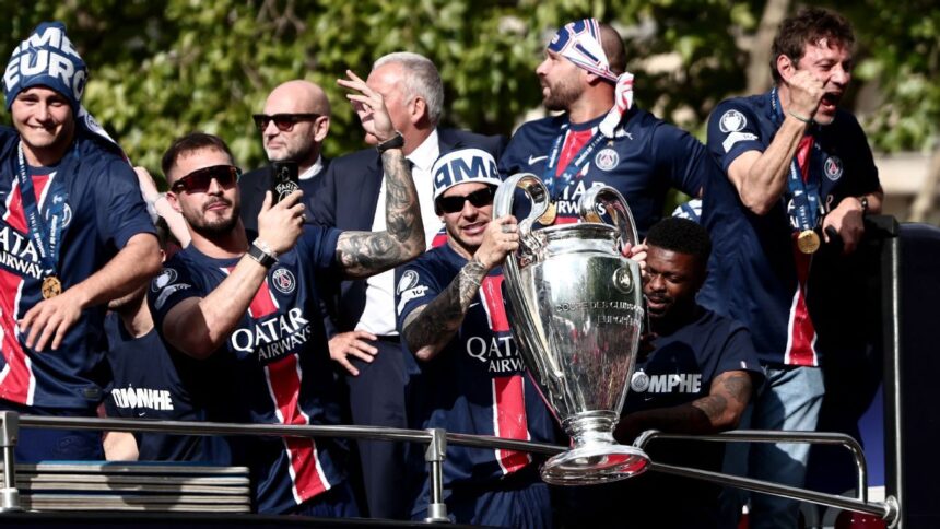 PSG Celebra Champions League: Título empañado por muertes y disturbios