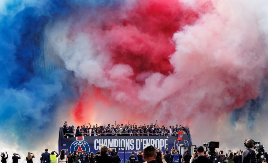 PSG: 79 Detenidos Tras Celebraciones del Título de Liga en París