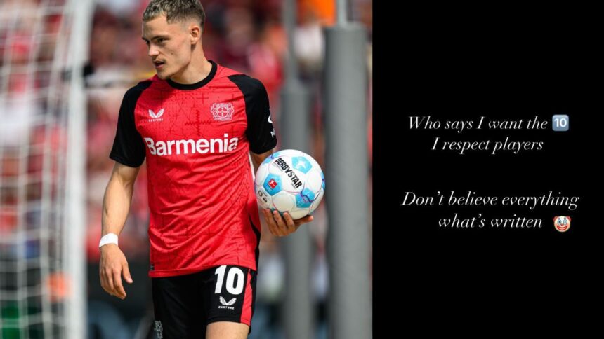 Wirtz niega deseo de dorsal 10 en Liverpool, pero acercamiento al club es real