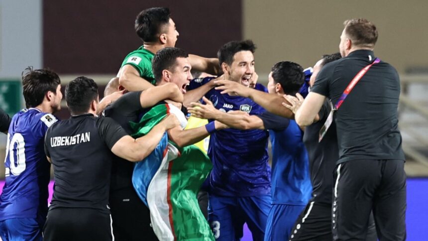 Uzbekistán hace historia: Clasifica al Mundial por primera vez