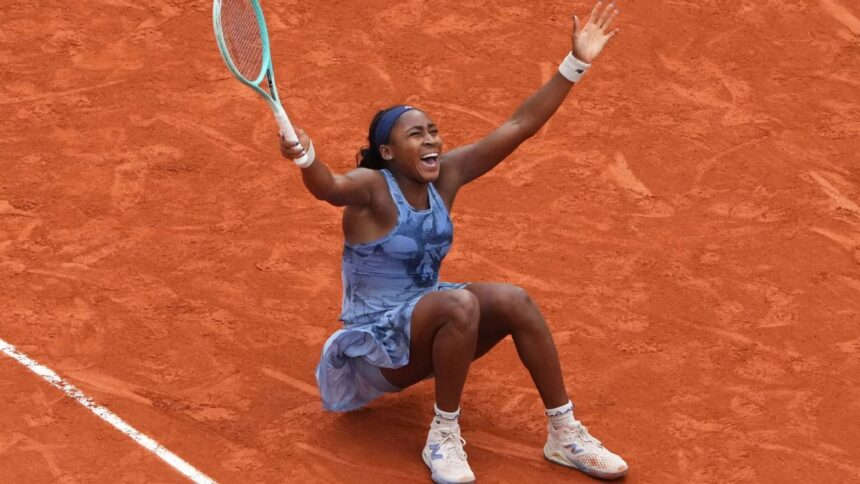 Coco Gauff Conquista Roland Garros: La Estrella del Tenis Americano Brilla