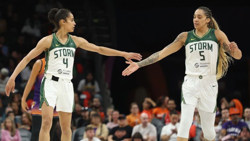 WNBA: Storm Resurgen, Sky Caen. Ranking Semanal con Lynx y Liberty