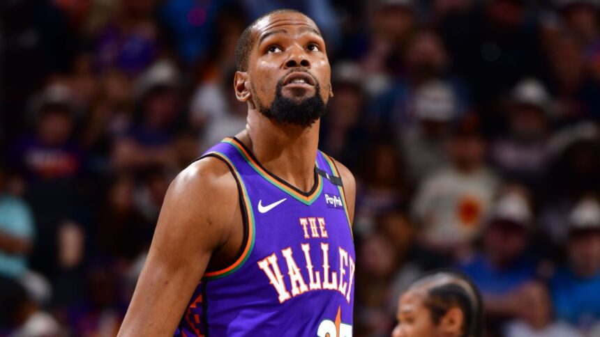 Durant y Suns evalúan traspaso: Rockets, Spurs, Heat y Knicks en la mira.