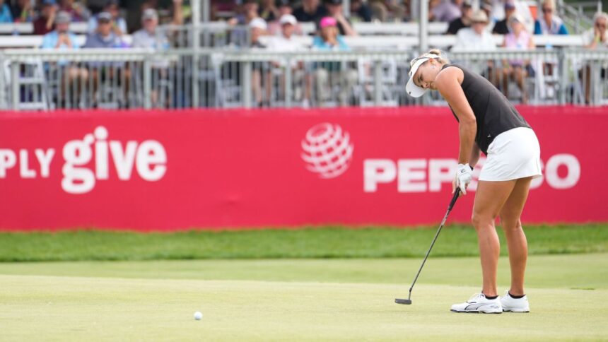 Thompson a un golpe del liderato en el Meijer LPGA Classic