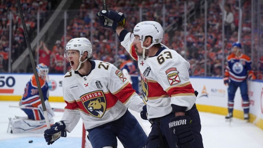 Panthers a un paso del bicampeonato: Golean a Oilers en Juego 5