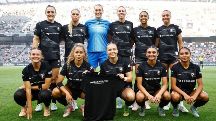 Angel City FC: Camisetas de Apoyo a Inmigrantes en Los Ángeles