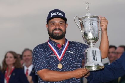 JJ Spaun conquista el US Open: Lluvia, Oakmont y la perseverancia del golfista.