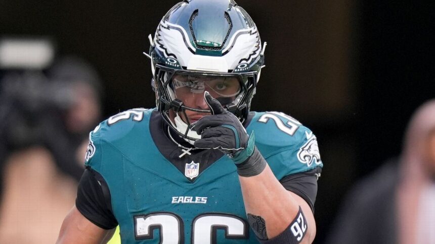 Barkley Modifica Entrenamiento: Eagles Priorizan Salud del RB en su Prime
