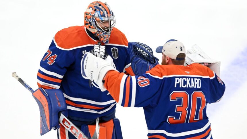 Oilers: Incertidumbre en la portería para el crucial Juego 6 ante Panthers